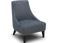 Kendall Upholstered Accent Chair in Blue