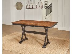 Stormy Ridge Gathering Height Table in Chicory and Slate Black