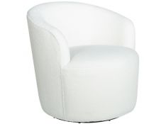 G905633 Swivel Accent Chair in White