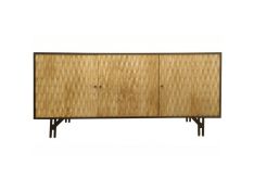 G950383 Accent Cabinet in Natural and Black