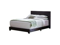 Dorian Upholstered Queen Bed in Brown