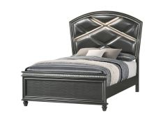 Adira Queen Bed in Grey