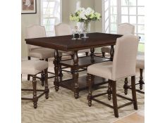 Langley Counter Height Dining Table in Espresso