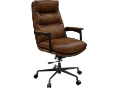 Crursa Office Chair in Brown