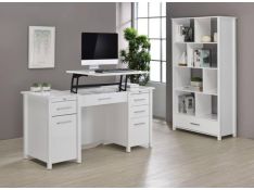 Dylan Office Set in High Gloss White
