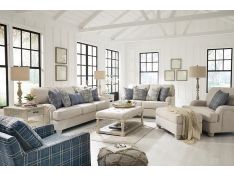 Ashley Furniture Traemore Living Room Set in Linen