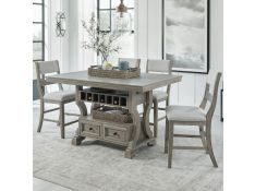 Moreshire Counter Height Dining Set in Bisque