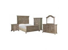 Tinley Park Panel Bedroom Collections in Dove Tail Grey