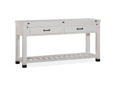 Harper Springs Flip Top Sofa Table In Silo White