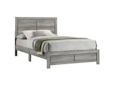 Hopkins King Platform Bed in Driftwood