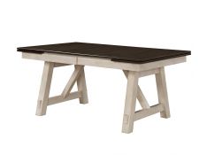 Maribelle Rectangular Dining Table in Chalk Grey