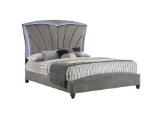 Frampton Queen Bed in Grey