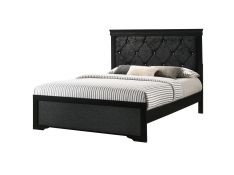 Amalia King Bed in Black