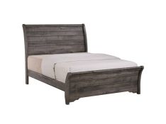 Coralee California King Bed in Grey