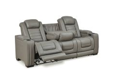 Backtrack Power Reclining Sofa in Gray