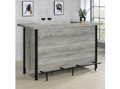 Bar Unit in Grey Driftwood