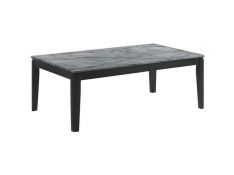 Rectangular Coffee Table in Faux Grey Marble