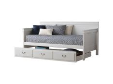 Bailee Daybed with Trundle in White