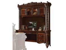 Vendome Computer Desk with Hutch in Cherry