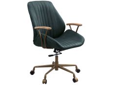 Argrio Office Chair in Dark Green Finish