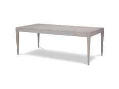 Cinema by Rachael Ray Rectangular Leg Table in Shadow Grey