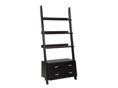 Coaster Furniture Ladder Bookcase in Cappuccino