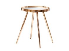 Sophia End Table in Gold