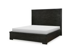 Westwood California King Panel Bed in Charred Oak