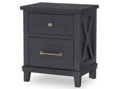 Flatiron Night Stand in Black