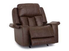 Denali Power Rocker Recliner with Power Headrest and Storage in Boswell Espresso