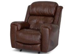 Corwin Power Rocker Recliner with Integrated USB Port in Dakota Brown