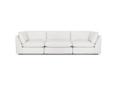 Boston 3 Piece Modular Sectional in Oakbrook Oyster