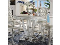 Dresden Round Counter Height Table in Bone White