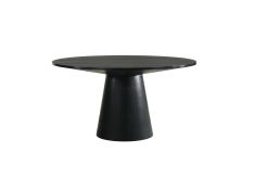 Froja Round Dining Table in Black