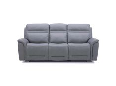 Cooper Triple Power Sofa in Blue Gray