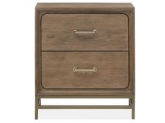 Lindon Drawer Nightstand in Belgian Wheat