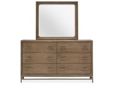 Lindon Double Drawer Dresser in Belgian Wheat