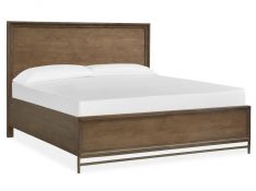 Lindon Queen Panel Bed in Belgian Wheat