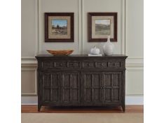 Paradise Valley Buffet in Saddle Brown