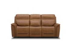 Cooper Triple Power Sofa in Camel