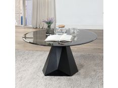 Bishop Coffee Table in Black and Gray