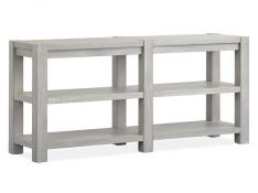 Burgess Rectangular Sofa Table in Calico Grey