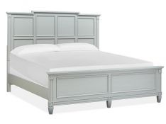 Glenbrook Queen Panel Storage Bed in Pebble