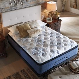 Mt Dana Euro Top Full Mattress in White