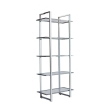 Chrome Bookshelves