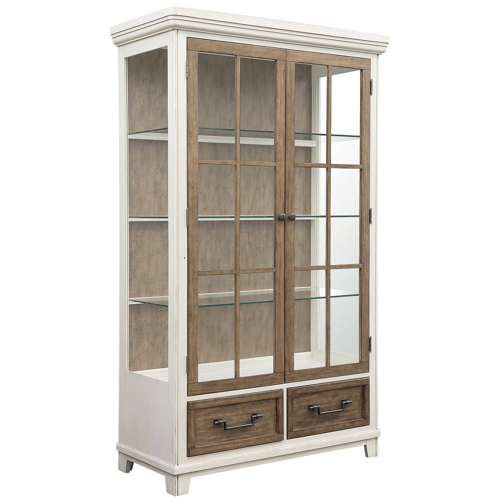 Glen Meadows Curio China Cabinet - Samuel Lawrence - Local Furniture Outlet