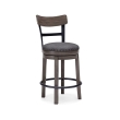 Grey Swivel Bar Stools