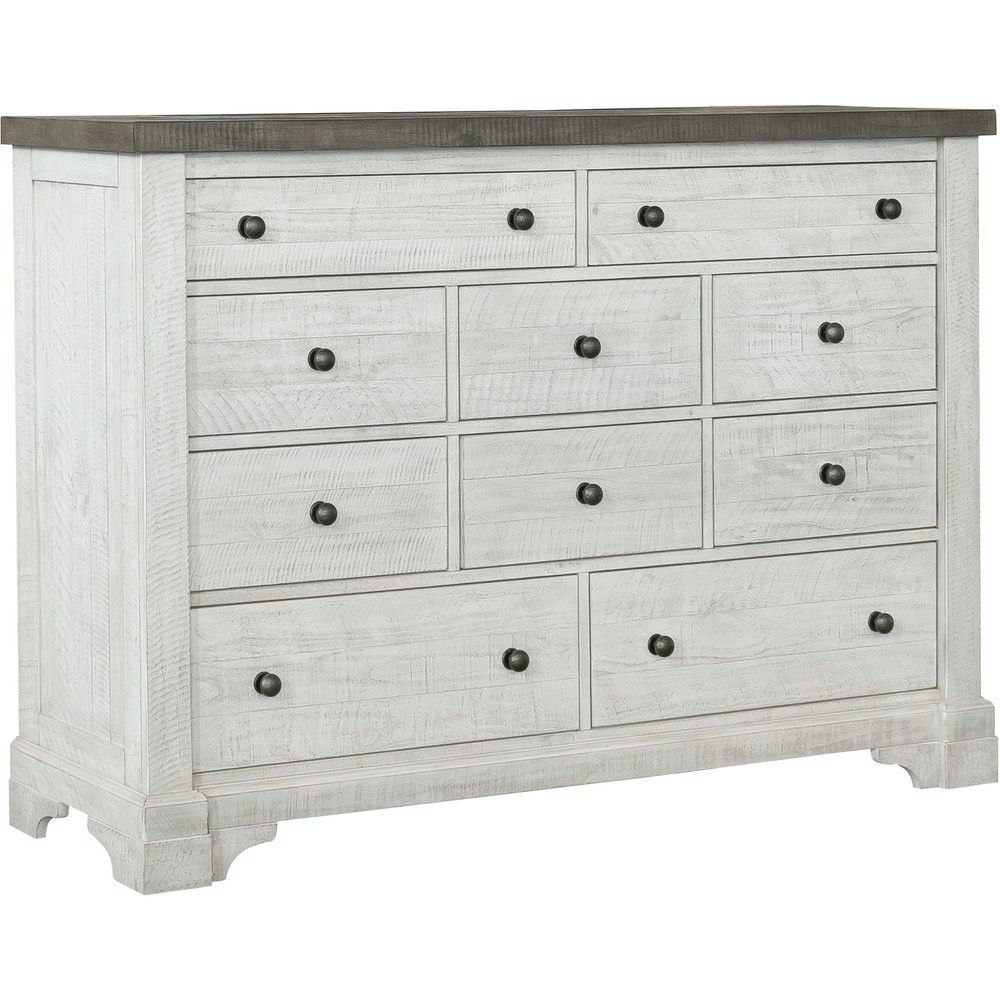 Valley Ridge 10 Drawer Dresser - Samuel Lawrence - Local Furniture Outlet