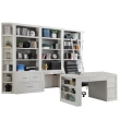 White Library Bookcases