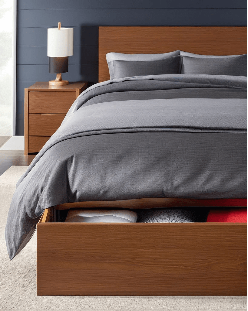 Bed with Storage - Local Furniture Outlet